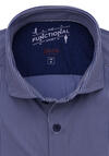Produktbild fr 'PURE Slim Fit Functional Hemd Langarm Streifen dunkelblau'