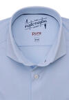 Produktbild fr 'PURE Slim Fit Functional Hemd Langarm Streifen hellblau'