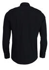 Produktbild fr 'PURE Slim Fit Hemd Langarm Haifischkragen Functional Stretch schwarz'