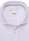 Produktbild fr 'PURE Slim Fit Hemd Langarm Haifischkragen Stretch Struktur wei'