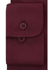 Produktbild fr 'PURE Slim Fit Hemd Langarm Haifischkragen Stretch Struktur dunkelrot'