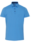 Produktbild f�r 'PURE Polo Shirt Polokragen Patch Functional mittelblau'