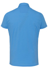 Produktbild f�r 'PURE Polo Shirt Polokragen Patch Functional mittelblau'