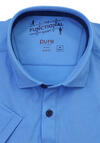 Produktbild fr 'PURE Polo Shirt Polokragen Patch Functional mittelblau'