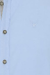 Produktbild fr 'PURE Slim Fit Trachtenhemd Langarm Haifischkragen mittelblau'