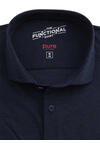 Produktbild f�r 'PURE Slim Fit Hemd Kurzarm Haifischkragen Functional Stretch nachtblau'