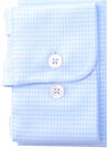 Produktbild fr 'PURE Slim Fit Functional Hemd Langarm Haifischkragen Stretch Muster hellblau'