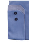 Produktbild fr 'PURE Slim Fit Hemd Langarm Doppelkragen Button Down Stretch blau'