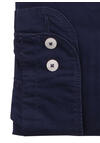 Produktbild fr 'PURE Casual Fit Hemd Langarm Haifischkragen reine Baumwolle Uni dunkelblau'