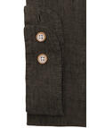 Produktbild fr 'PURE Casual Fit Hemd Langarm New Kent Kragen Leinen oliv'