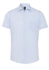 Produktbild fr 'PURE Modern Fit Hemd Halbarm New Kent Kragen hellblau'
