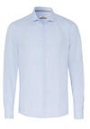 Produktbild fr 'PURE Casual Fit Hemd Langarm New Kent Kragen mittelblau'