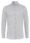 Produktbild fr 'PURE Casual Fit Hemd Langarm New Kent Kragen hellgrau'