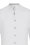 Produktbild f�r 'PURE Slim Fit Trachtenhemd Langarm Stehkragen wei�'