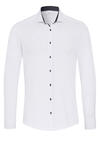 Produktbild fr 'PURE Slim Fit Functional Hemd Langarm Haifischkragen Jersey wei'