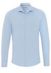 Produktbild fr 'PURE Slim Fit Functional Hemd Langarm New Kent Kragen Jersey hellblau'