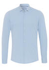Produktbild fr 'PURE Slim Fit Functional Hemd Langarm Button Down Kragen Jersey hellblau'
