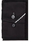 Produktbild fr 'R2 AMSTERDAM Modern Fit Hemd Langarm Haifischkragen Twill schwarz'
