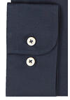Produktbild fr 'R2 AMSTERDAM Modern Fit Hemd Langarm New Kent Kragen dunkelblau'