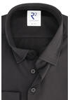 Produktbild fr 'R2 AMSTERDAM Modern Fit Hemd Langarm New Kent Kragen schwarz'