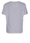 Produktbild fr 'REPLAY Kurzarm T-Shirt Rundhals Front-Logo glnzend eisblau'