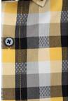 Produktbild fr 'REDMOND Modern Fit Hemd Langarm Button Down Kragen Karo gelb'
