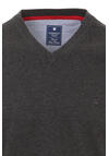 Produktbild fr 'REDMOND Casual Pullover V-Ausschnitt anthrazit'