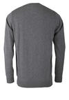 Produktbild fr 'REDMOND Pullover Langarm Rundhals Strick mittelgrau'