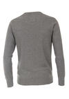 Produktbild fr 'REDMOND Pullover Langarm Rundhals Strick mittelgrau'