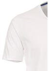 Produktbild fr 'REDMOND T-Shirt Kurzarm V-Ausschnitt wei'