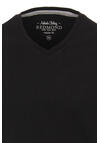 Produktbild fr 'REDMOND T-Shirt Kurzarm V-Ausschnitt schwarz'