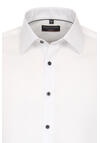 Produktbild fr 'REDMOND Slim Fit Hemd Langarm New Kent Kragen Twill wei'
