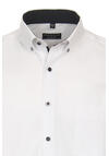 Produktbild fr 'REDMOND Slim Fit Hemd Langarm Button Down Kragen Struktur wei'