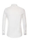 Produktbild fr 'REDMOND Slim Fit Hemd Langarm Button Down Kragen Struktur wei'