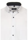 Produktbild fr 'REDMOND Modern Fit Hemd Langarm Button Down Kragen Struktur wei'