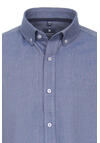 Produktbild fr 'REDMOND Comfort Fit Hemd Langarm Button Down Kragen nachtblau'