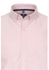Produktbild fr 'Redmond Comfort Fit Hemd Langarm Button Down Kragen Karo rosa'