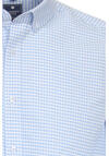 Produktbild fr 'Redmond Comfort Fit Hemd Langarm Button Down Kragen Karo hellblau'