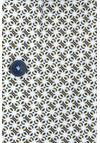Produktbild fr 'REDMOND Comfort Fit Hemd Halbarm Button Down Kragen Muster gelb'