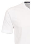 Produktbild fr 'REDMOND Henley Shirt Halbarm Sarafino Ausschnitt wei'