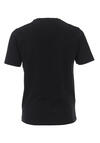 Produktbild fr 'REDMOND Henley Shirt Halbarm Sarafino Ausschnitt schwarz'