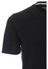 Produktbild fr 'REDMOND Henley Shirt Halbarm Sarafino Ausschnitt schwarz'