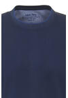 Produktbild fr 'REDMOND T-Shirt Halbarm Rundhals Pique dunkelblau'