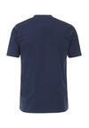 Produktbild fr 'REDMOND T-Shirt Halbarm Rundhals Pique dunkelblau'