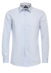 Produktbild fr 'REDMOND Slim Fit Hemd Langarm New Kent Kragen Twill hellblau'
