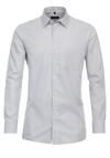 Produktbild fr 'REDMOND Comfort Fit Hemd Langarm New Kent Kragen Twill Streifen dunkelblau'