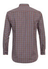 Produktbild fr 'REDMOND Comfort Fit Hemd Langarm Button Down Kragen Karo rot'