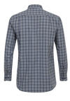 Produktbild fr 'REDMOND Comfort Fit Hemd Langarm Button Down Kragen Karo blau'
