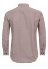 Produktbild fr 'REDMOND Comfort Fit Hemd Langarm New Kent Kragen Twill Muster rot'