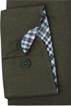Produktbild f�r 'REDMOND Casual Comfort Fit Hemd Langarm New Kent Kragen Fischgrat oliv'